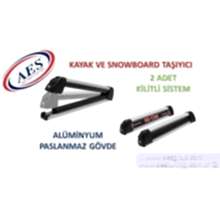 AES KAYAK VE SNOWBOARD TAŞIYICI İÇ AÇIKLIK 60 CM '' 6 ÇİFT KAYAK VEYA 4 ADET SNOWBOARD TAŞIYICI