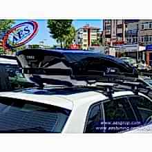AUDİ A3 THULE MOTİON XT XL PORT BAGAJ PARLAK SİYAH 500 LİTRE