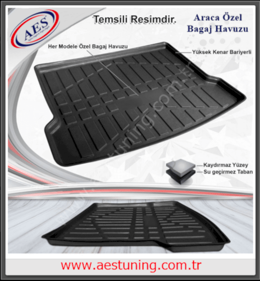 AUDİ A6 SEDAN BAGAJ HAVUZU 2005 - 2012 ARASI