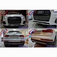 AUDİ Q3 QUATTRO ÖN KORUMA ARKA KORUMA DİFİZÖR SETİ ORJİNAL OEM AKSESUAR İTHAL