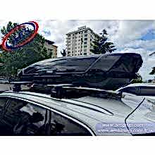 AUDİ Q7 THULE MOTİON XT XL PORT BAGAJ PARLAK SİYAH 500 LİTRE