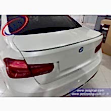BMW 3 KASA F30 SPOYLER & SPOİLER PİANO BLACK SİYAH ORJİNAL OEM AKSESUAR İTHAL