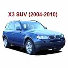 BMW X3 BAGAJ HAVUZU OEM AKSESUAR 2004 - 2010 ARASI