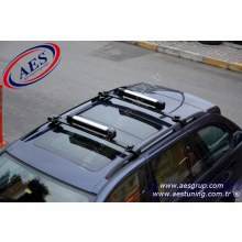 BMW X5 THULE SNOWPACK 7324 KAYAK TAŞIYICI & SNOWBOARD TAŞIYICI İÇ GENİŞLİK 50 CM