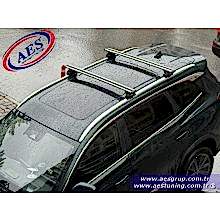 CHERY TİGGO 8 PRO THULE 7106 EVO FLUSH RAİL TAŞIYICI AYAK + WİNG BAR GRİ ALÜMİNYUM + KİT + KİLİT