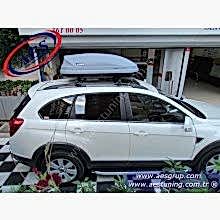 CHEVROLET CAPTİVA PORT BAGAJ THULE TOURİNG 100 GRİ 330 LİTRE TAŞIYICI SİSTEM HARİÇ