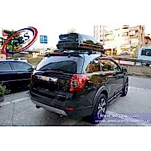 CHEVROLET CAPTİVA PORT BAGAJ THULE TOURİNG M 200 SİYAH 400 LİTRE TAŞIYICI SİSTEM HARİÇ
