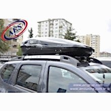 DACİA DUSTER PORT BAGAJ SİYAH CRUZBOX 450 LİTRE İTHAL TAŞIMA BAĞLANTI SİSTEMİ HARİÇTİR