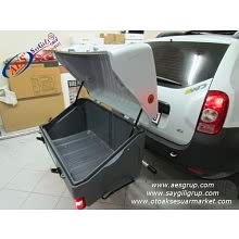 DACİA DUSTER TOWBOX V1 AKSESUARSIZ ÇEKİ DEMİRİNE TAKILAN KÖPEK VE YÜK TAŞIMA KUTUSU