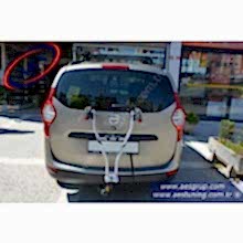 DACİA LOGAN BİSİKLET TAŞIYICI THULE 970 XPRESS ÇEKİ DEMİRİNE TAKILAN 2'Lİ BİSİKLET TAŞIYICI