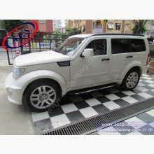 DODGE NİTRO KAUÇUK KROM YAN BASAMAK
