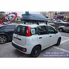 FİAT PANDA PORT BAGAJ THULE TOURİNG M 200 GRİ 400 LİTRE TAŞIYICI SİSTEM HARİÇ