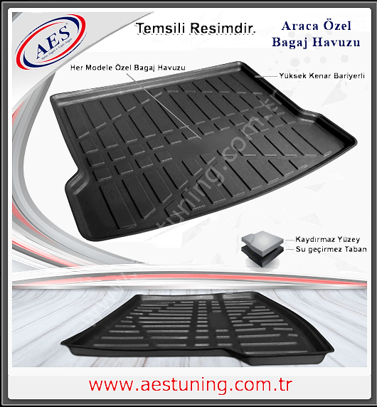 FİAT PUNTO BAGAJ HAVUZU OEM AKSESUAR 2006 SONRASI