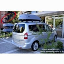 FORD TOURNEO COURİER PORT BAGAJ THULE TOURİNG M 200 GRİ 400 LİTRE TAŞIYICI SİSTEM HARİÇ