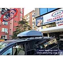 FORD TOURNEO CUSTOM PORT BAGAJ THULE TOURİNG M 200 GRİ 400 LİTRE TAŞIYICI SİSTEM HARİÇ