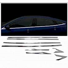 HONDA CİVİC CAM ÇITASI 8 PARÇA ORJİNAL OEM AKSESUAR İTHAL 2016 - 2020