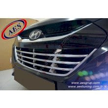 HYUNDAİ İX35 KROM GÖRÜNÜM ÖN PANJUR TEK PARÇA İTHAL ÜRÜN