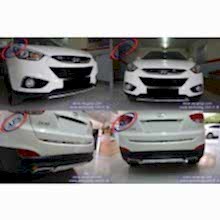 HYUNDAİ İX35 ÖN ARKA TAMPON KORUMA EKİ DİFÜZÖR ORJİNAL OEM AKSESUAR İTHAL