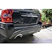 HYUNDAİ TUCSON ARKA TAMPON KORUMA ÇİFT EKZOS ÇIKIŞLI ORJİNAL OEM AKSESUAR İTHAL