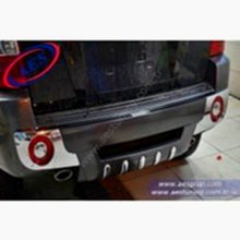 HYUNDAİ TUCSON IŞIKLI ARKA TAMPON KORUMA ÇİFT EKZOS ÇIKIŞLI ORJİNAL OEM İTHAL