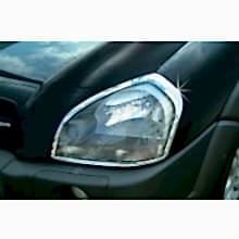 HYUNDAİ TUCSON ÖN FAR KROMU ORJİNAL OEM AKSESUAR İTHA