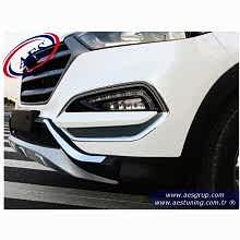 HYUNDAİ TUCSON ÖN SİS KROM TAKIMI ORJİNAL OEM AKSESUAR İTHAL 2015 - 2018