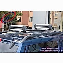 JEEP CHEROKEE KAYAK TAŞIYICI 3 VEYA 4 ÇİFT 40 CM İÇ AÇIKLIK İTHAL ALÜMİNYUM  ''ARACA ÖZEL TAŞIYICI SİSTEM HARİÇ''
