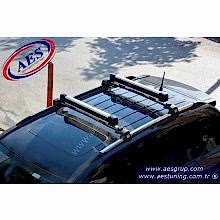 JEEP COMPASS THULE SNOWPACK 7326 KAYAK TAŞIYICI & SNOWBOARD TAŞIYICI İÇ GENİŞLİK 75 CM