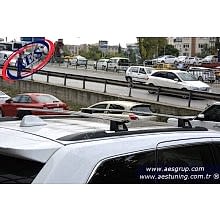 JEEP GRAND CHEROKEE ARA BAR & ARA ATKI WİNGBAR EDGE CROSSBAR KİLİTLİ İTHAL SİYAH