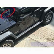 JEEP WRANGLER RUBİCON BASAMAK ORJİNAL OEM AKSESUAR İTHAL SİYAH ALİMİNYUM