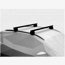 KİA EV6 THULE 7106 EVO FLUSH RAİL TAŞIYICI AYAK + ÇELİK BAR SİYAH + KİT + KİLİT