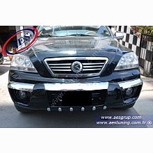 KİA SORENTO ÖN KORUMA TAMPONU GENİŞ SİYAH ORJİNAL OEM AKSESUAR İTHAL