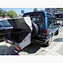 LAND ROVER DİSCOVERY 2 TOWBOX V1 AKSESUARLI ÇEKİ DEMİRİNE TAKILAN KÖPEK VE YÜK TAŞIMA KUTUSU