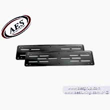LUXES OTO KROM PLAKALIK 13 X 54 CM HUMMER PLASTİK ÖN ARKA 2 ADET