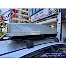 MEGANE 2 LUXES PORT BAGAJ PARLAK GRİ 155 CM BOY 400 LİTRE 3 NOKTA KİLİTLİ SİSTEM