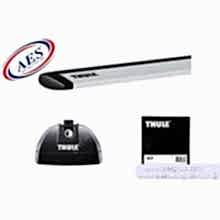 MERCEDES S CLASS THULE RAPİD SİSTEM 753 + WİNG BAR 961 + KİT KOMPLE SET