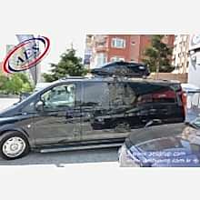 MERCEDES VİTO & VİANO PORT BAGAJ THULE TOURİNG M 200 SİYAH 400 LİTRE TAŞIYICI SİSTEM HARİÇ