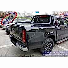 MERCEDES X CLASS ROLLBAR KROM ÜZERİ PİANO BLACK SİYAH BOYALI PASLANMAZ MALZEME