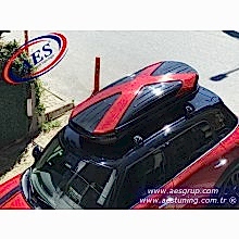 MİNİ COUNTRYMAN PORT BAGAJ LUXES XM SİYAH 450 LİTRE ÇİFT RENK İTHAL