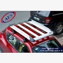 NİSSAN JUKE TAVAN SEPETİ & OFF ROAD SEPET ARAÇ ÜSTÜ ALÜMİNYUM GRİ 110 CM X 145 CM