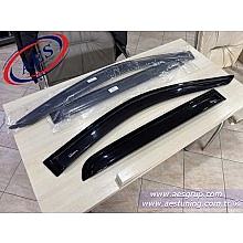 NİSSAN NAVARA CAM RÜZGARLIĞI ORJİNAL OEM AKSESUAR İTHAL ÖN VE ARKA 4 PARÇA 2015 - 2025 SİYAH