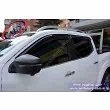 NİSSAN NAVARA CAM RÜZGARLIĞI ORJİNAL OEM AKSESUAR İTHAL ÖN VE ARKA 4 PARÇA 2015 - 2025