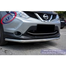 NİSSAN QASHQAİ ÖN KORUMA TAMPON ALTI PASLANMAZ KROM BORU