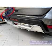 NİSSAN X-TRAİL ARKA KORUMA TAMPON KORUMASI DİFÜZÖR ORJİNAL OEM AKSESUAR İTHAL 2018 - 2021 ARASI