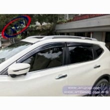 NİSSAN X-TRAİL CAM RÜZGARLIĞI KROMLU 4 PARÇA ORJİNAL OEM AKSESUAR İTHAL