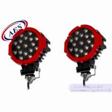 OFFROAD LED PROJEKTÖR YAYICI  7'' KIRMIZI TAKIM 2 ADET