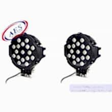 OFFROAD LED PROJEKTÖR YAYICI  7'' SİYAH TAKIM 2 ADET