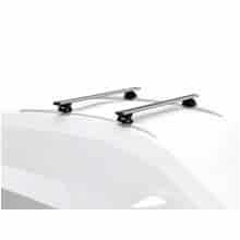 OPEL CORSA THULE 7106 EVO FLUSH RAİL TAŞIYICI AYAK + WİNG BAR GRİ ALÜMİNYUM + KİT + KİLİT