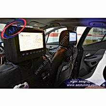 OPEL MOKKA ARKA KAFALIK MONİTÖRÜ SİYAH '' 8 inç. AKTİF BAŞLIK ÇİFT DVD'Lİ KABLOSUZ KULAKLIK ''