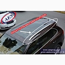 PORSCHE CAYENNE TAVAN ÇITASI ORJİNAL OEM AKSESUAR İTHAL KROM TEK SOL